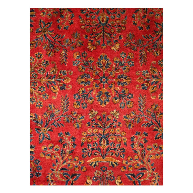 Antique Persian Manchester Kashan Rug Chairish