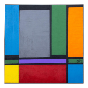 Herman Hershel Kahan Geometric Abstraction, 2021