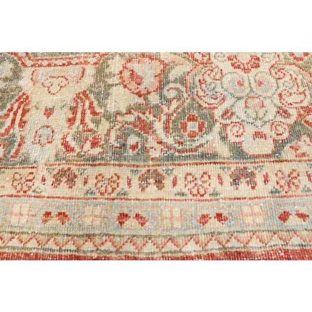 Vintage Persian Mahal Rug - 10'00 x 14'06 For Sale - Image 4 of 8