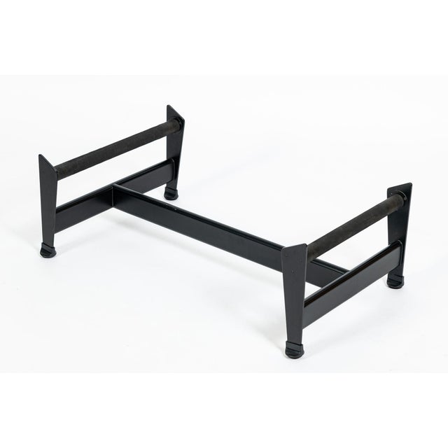 Cassina Lc4 Black Leather Chaise Lounge Chair by Le Corbusier 1994 For Sale - Image 18 of 18