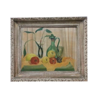 Ted Chester Apple Still Life For Sale