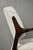 Mid-Century Modern Vintage Scandinavian Teak White Armchair by Inge Andersson for Bröderna Anderssons, 1960s For Sale - Image 3 of 18