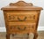 Vintage French Bedside Tables in Oak, Set of 2 For Sale - Image 5 of 12