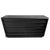 Modern black stained finish six-drawer oak wood dresser. Clean lines, rounded corners and simple design that will work...