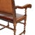 Wood Italian or Spanish Large Walnut Armchairs Circa 19th Century, a Pair For Sale - Image 7 of 11