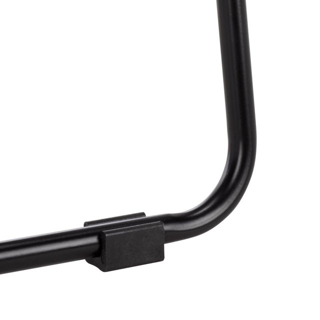 Early 21st Century Zunia 2 Tier Accent Table in Black For Sale - Image 5 of 8