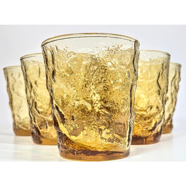 Sunny Lemonade Ice Lowballs- Set of Six For Sale - Image 9 of 11