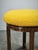 Art Deco Beechwood Stool with Bouclé Upholstery, Czech, 1930s For Sale - Image 3 of 9