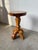 Folk Art Handcrafted Elm Stool, 1950s For Sale - Image 13 of 18