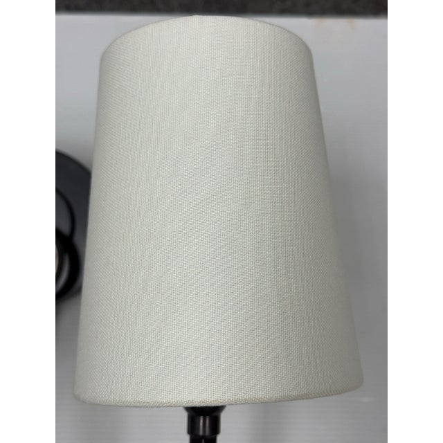 Brown Thomas O'Brien for Visual Comfort Reed Iron Double Sconce For Sale - Image 8 of 12
