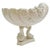 Mid 20th Century Italian Whiteware Shell & Dolphin Pedestal Centerpiece Bowl For Sale In San Diego - Image 6 of 10