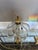 Vintage French Cofrac Art Verrier Style Freeform Crystal, Brass & Sculptural GlassTable Lamps – a Pair For Sale - Image 6 of 10