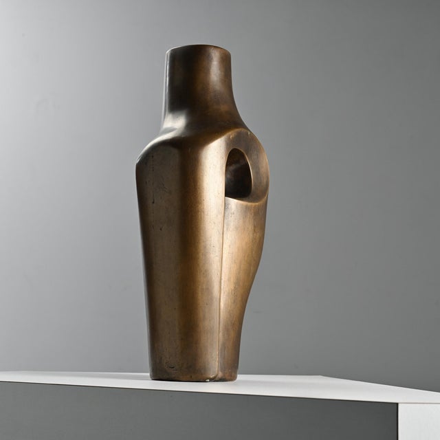 Gold Robert Neuhauser, Bronze Sculpture, 1980s, Bronze For Sale - Image 8 of 17