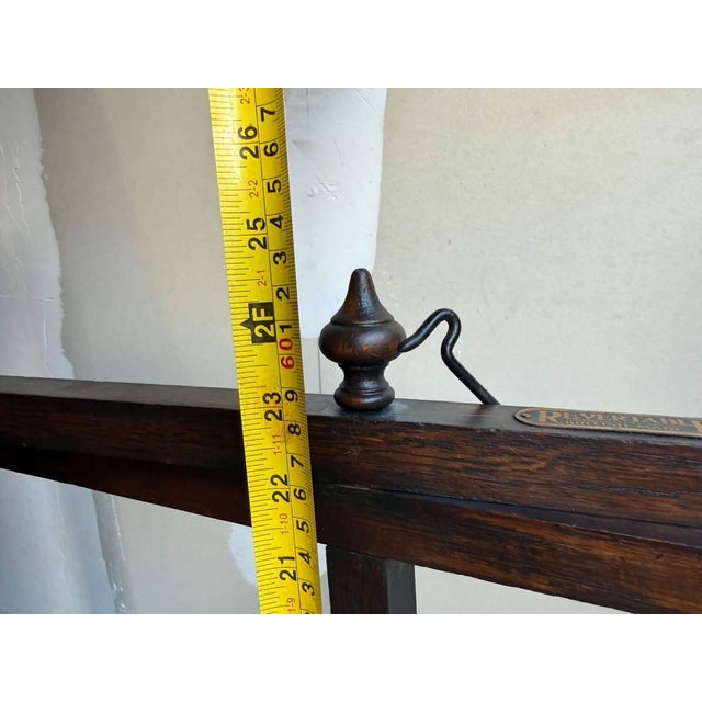 Antique Early 20th Century Revertable Coaching, Campaign or Butlers Tray Table For Sale - Image 12 of 12