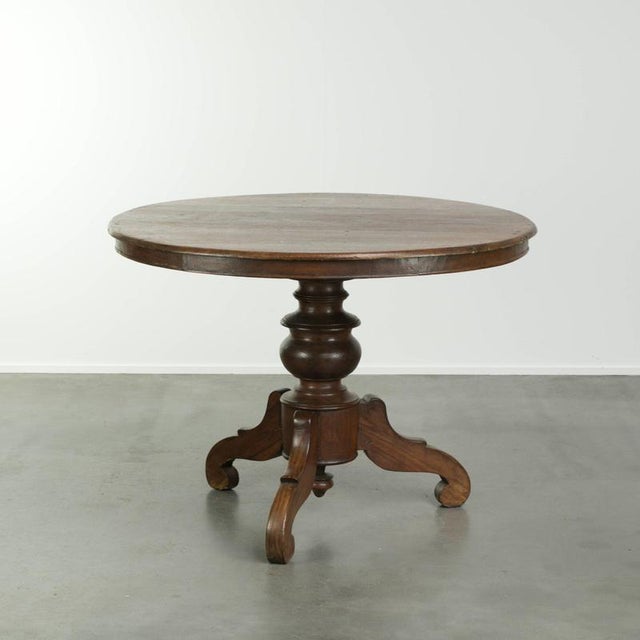 Rustic Wooden Dining Table For Sale - Image 11 of 11