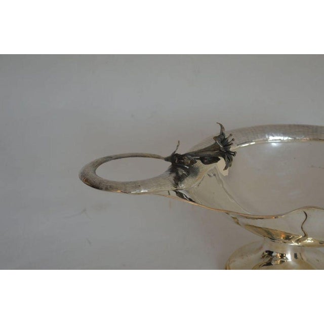 Early 20th Century Set of Two Damar 925 Silver Flower-Form Bowls. Turkey, Early 20th Century For Sale - Image 5 of 10