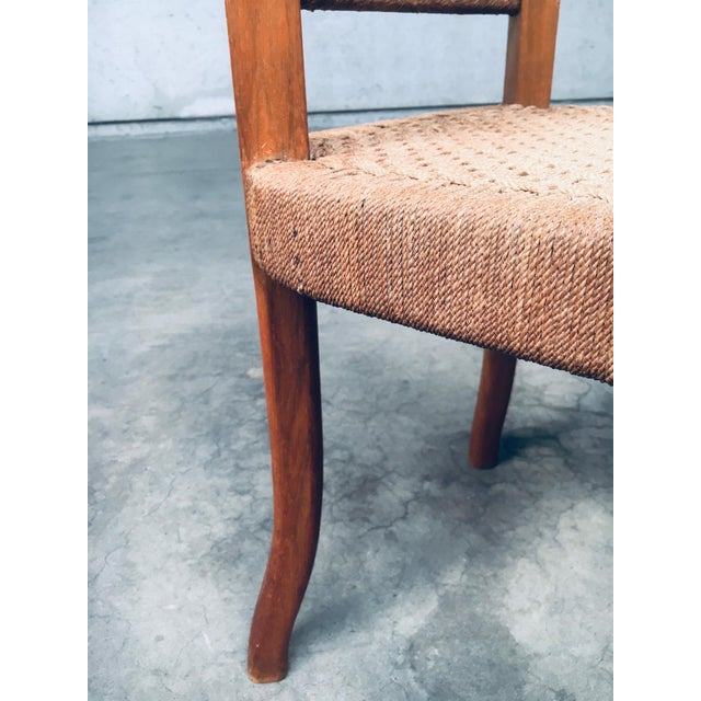 Mid-Century Rope Side Chair, Sweden, 1960s For Sale - Image 6 of 18