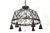 - Great ceiling lamp from the time of the early Art Deco - Unique piece - Elaborately handcrafted in the style of...