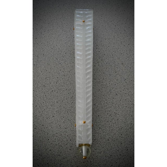 Murano Art Glass Wall Light, 2000s For Sale - Image 9 of 9