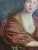 19th Century Small Antique Oil Painting Portrait of the Cumaean Sibyl After Domenichino For Sale - Image 5 of 15