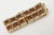1950s Vintage Signed Henry Bogaff Swarovski Rhinestone Bracelet in Brown and Amber Color For Sale - Image 5 of 6