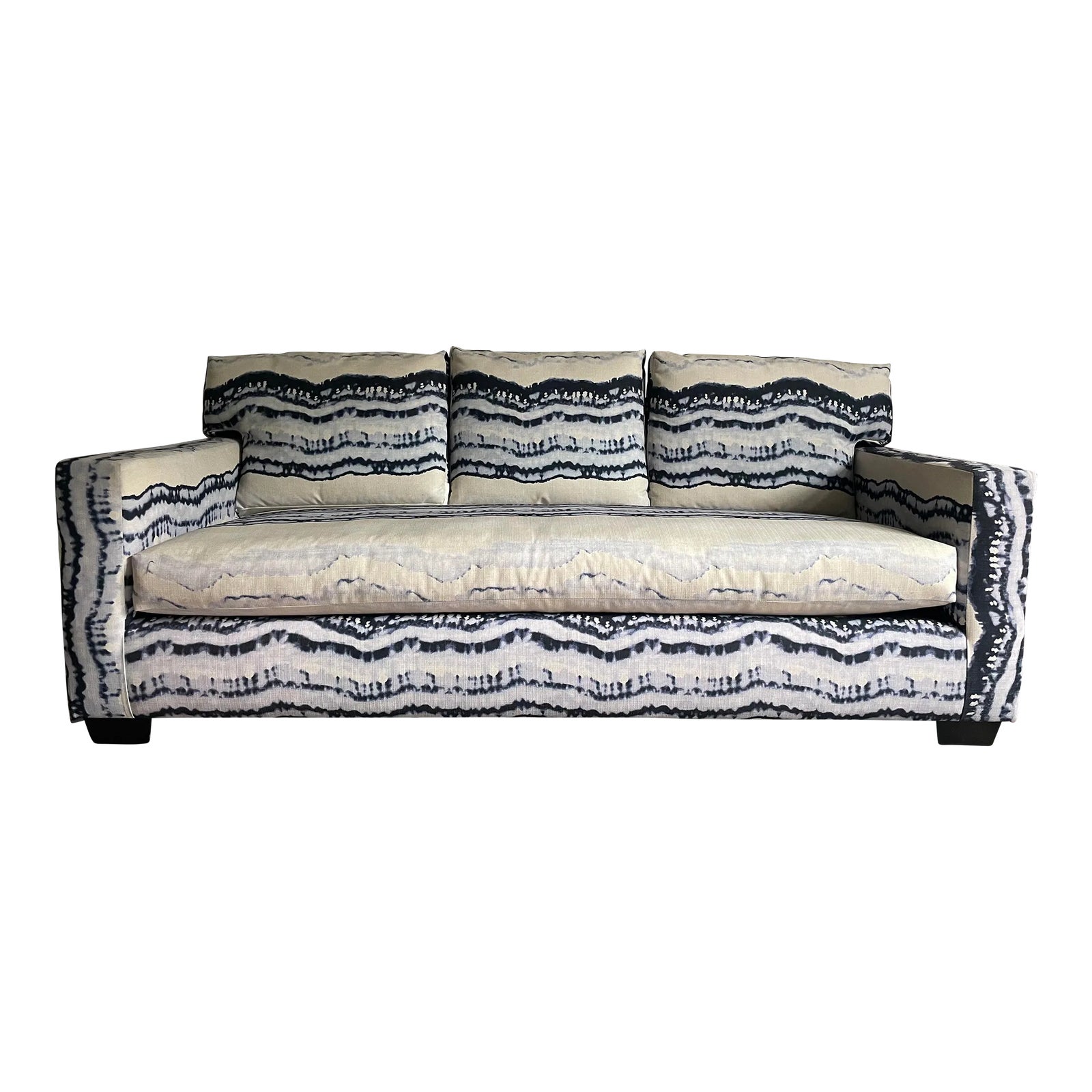 Contemporary Custom Sofa With Outdoor Fabric Chairish