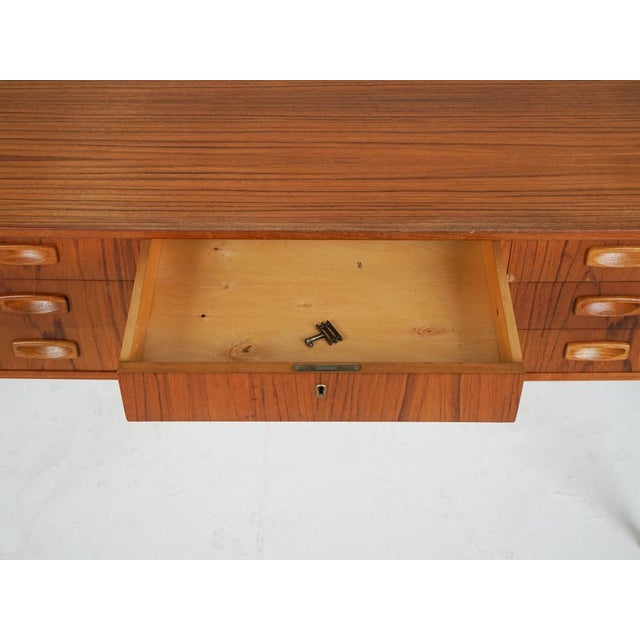 1960s Vintage Teak Desk, 1960s For Sale - Image 5 of 11
