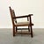Dutch Hague School Art Deco Oak Armchair, 1920s For Sale - Image 6 of 15