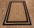 Not Yet Made - Made To Order 5'x8' Black Border Rectangle Jute Handmade Rug For Sale - Image 5 of 10