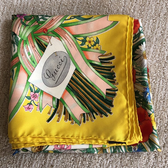 Vintage Gucci Scarf by Vittorio Accornero Chairish