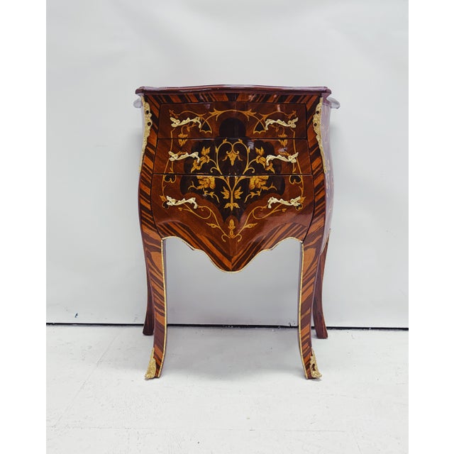 Rococo Louis XV Wooden Commode from Green Square For Sale - Image 3 of 12