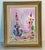 Abstract Abstract Painting on Canvas in Pink For Sale - Image 3 of 6