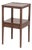 George III Style Mahogany Two-Tier Side Table For Sale