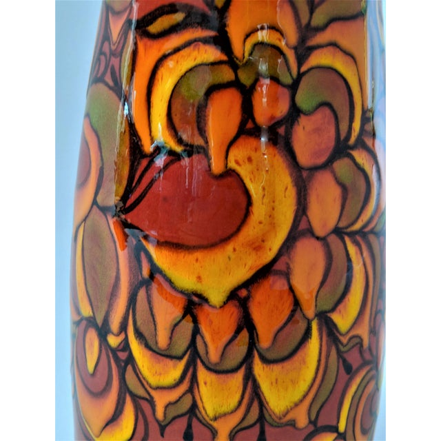 1980s Contemporary Poole Delphis Ceramic Vase For Sale - Image 10 of 11