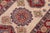 Shabby Chic Bohemian Kazak Wade Gray/Beige Wool Runner Rug- 2'10''x8'0'' For Sale - Image 3 of 10