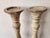 Antique Country House Shabby Chic Wooden Candleholders for Pillar Candles, France, 1950s For Sale - Image 13 of 18