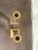 Pair of Antique Brass Victorian Candlesticks, Beaded Square Base For Sale In Atlanta - Image 6 of 10