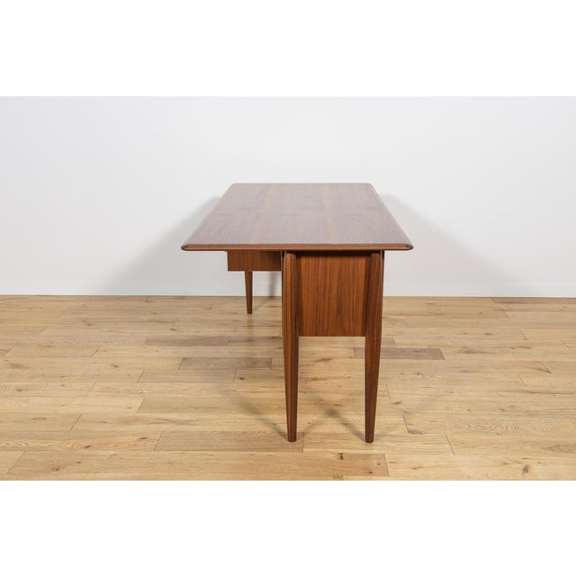 Mid-Century Teak Model Desk by Goran Strand for Lelangs Möbelfabrik, Sweden, 1960s For Sale - Image 9 of 18