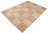 Abstract Boho Chic Gabbeh Beige/Brown Wool Rug - 10'1'' X 13'7'' For Sale - Image 3 of 10