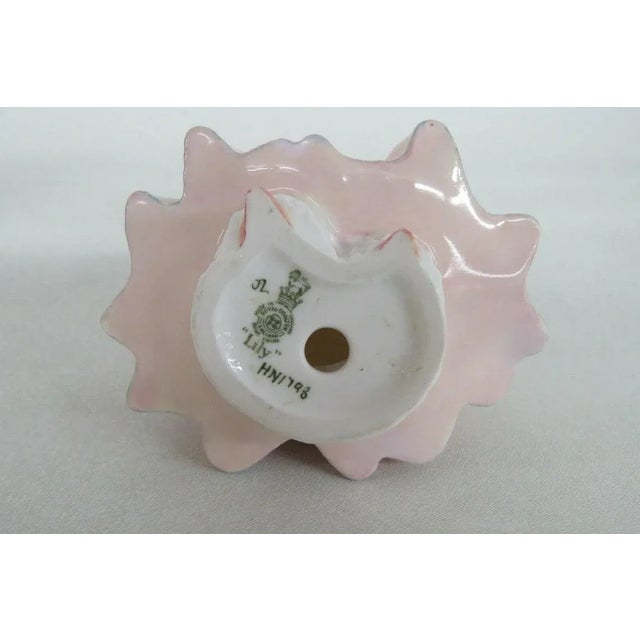 Mid-Century Modern Royal Doulton Lily HN1798 English Bone China Porcelain Figurine For Sale - Image 3 of 11