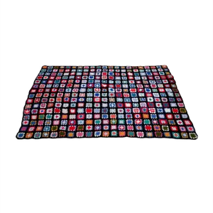 Mid-Century Swedish Patchwork Quilt, 1950s