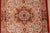 Sky Blue Nazmiyal Collection 1950s Fine Silk Pile Floral Vintage Persian Qum Short Runner Rug For Sale - Image 8 of 8