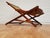Scandinavian Fabric and Teak Folding Chair, 1960s For Sale - Image 12 of 16