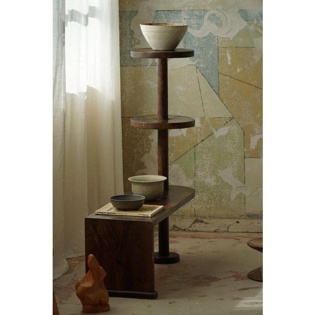 Danish Art Deco Decorative Multifunctional Side Table / Pedestal, 1930s For Sale - Image 16 of 17