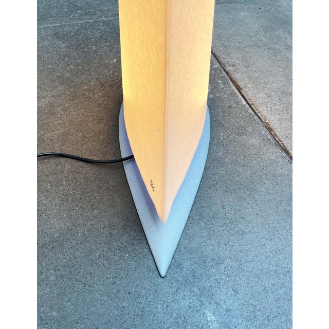 Postmodern German Vela Sail Floor Lamp by A. Engbert and Franz Ringelhan for Rolf Benz, 1990s For Sale - Image 9 of 18