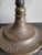 Decorative Brass Candlelabra With Six Flared Arms For Sale - Image 10 of 11