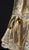 Metal Gilded Hand Carved Standing Buddha Statue Tibetan Buddhist Art For Sale - Image 7 of 8