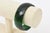 Green Vintage 1930's Green Diamond Faceted Bakelite Bangle Bracelet For Sale - Image 8 of 11