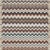 Erin Gates by Momeni Abbot Blue & Taupe Chevron Wool Rug 2' X 3' For Sale - Image 11 of 12