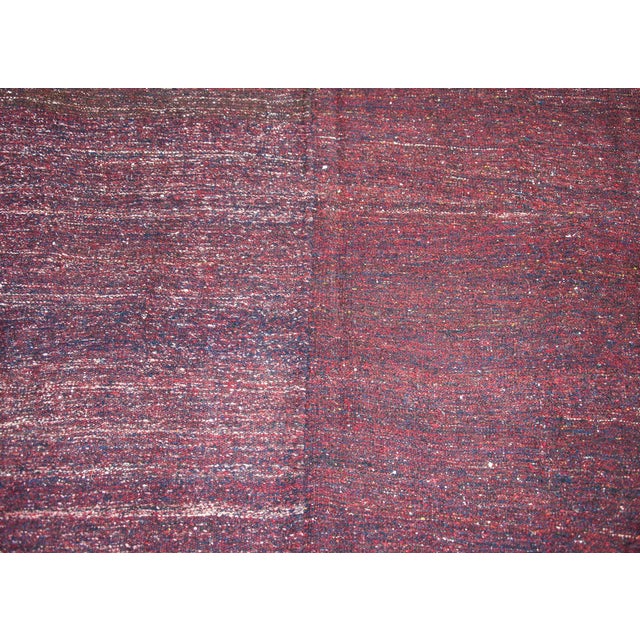 Brilliant Vintage Gabbeh Kilim Rug For Sale - Image 14 of 16